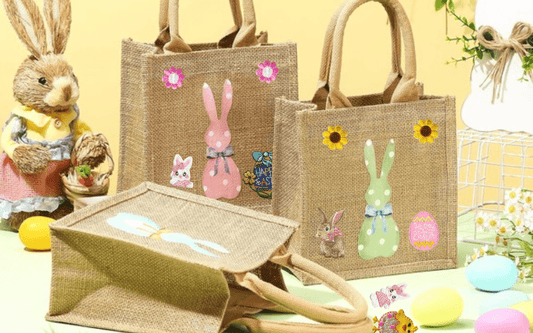 Easter Craft With Iron On Patches.