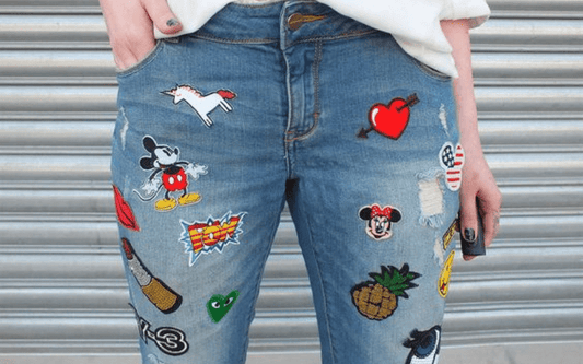 Jeans with Patches