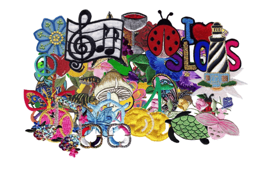 Embroidered Iron on Patches