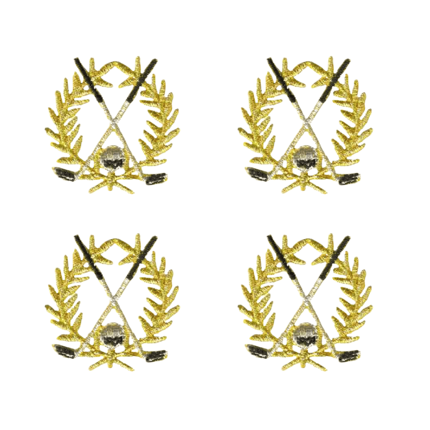 Gold Golf Crest