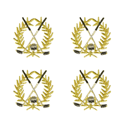 Gold Golf Crest