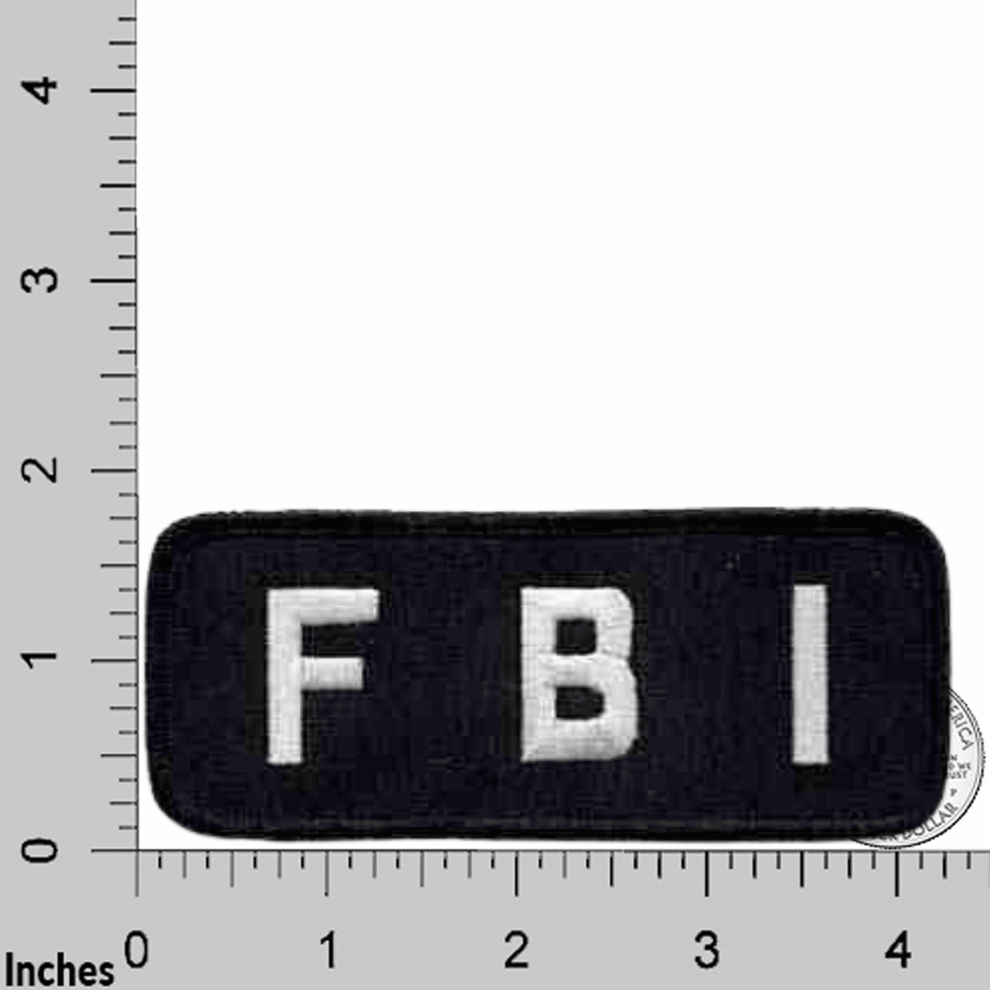 (2-Pack) FBI Iron On Patch Applique