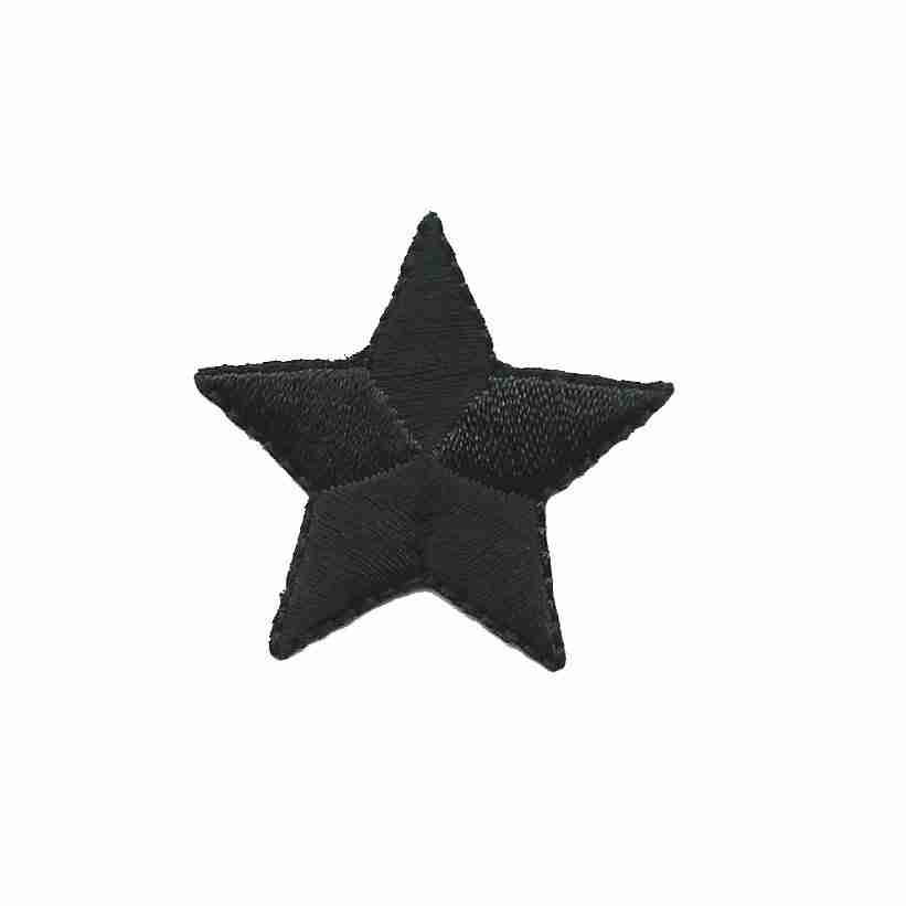 A 1.5 Inch Star Iron On Patch (10 Pack) on a white background.