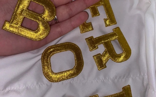 How to Prevent Embroidered Iron-on Patches From Falling Off