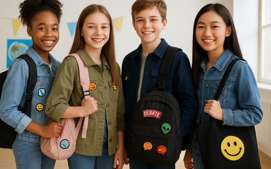 Creative Ways Teachers and Students Can Use Embroidered Iron-On Patches