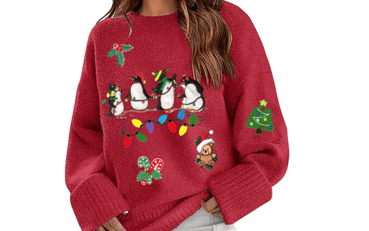 Make Your Ugly Christmas Sweater Shine with Iron-On Patches