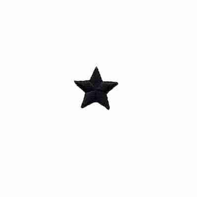 A 1 Inch Star Iron On Patch (10 Pack) on a white background.