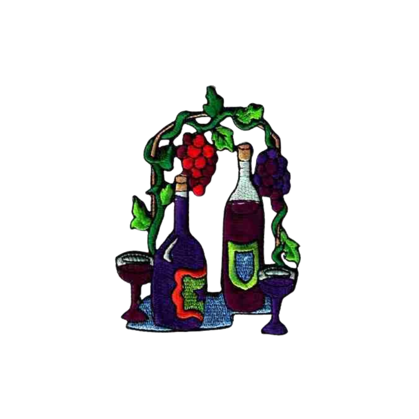 Wine Setting (2-Pack) Iron On Patch