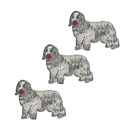 Sheep Dog (3 Pack) Iron On Pet Patch