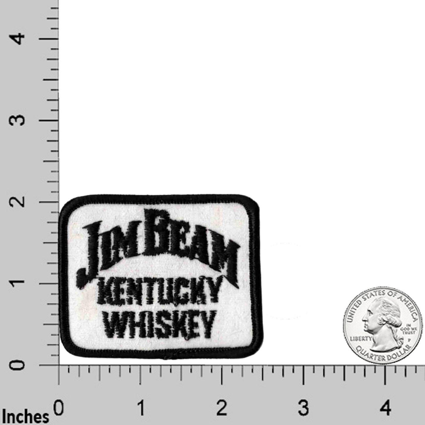 Jim Beam Kentucky Whiskey (3-Pack) Iron on Patch