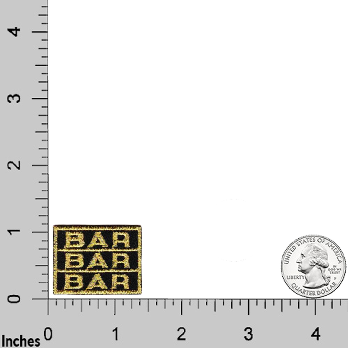 Bar Strip Gambling (5-Pack) Iron On Patch