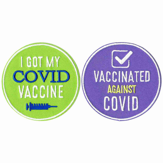 I Got My Covid Vaccine Patch against covid.