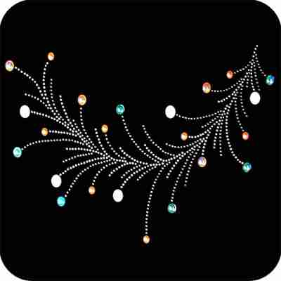 Swarovski rhinestones Feathery Pearl Design Iron On Applique Feathery Pearl Design Iron On Applique Feathery Pearl Design Iron On Applique Feathery Pearl Design Iron On Applique.
