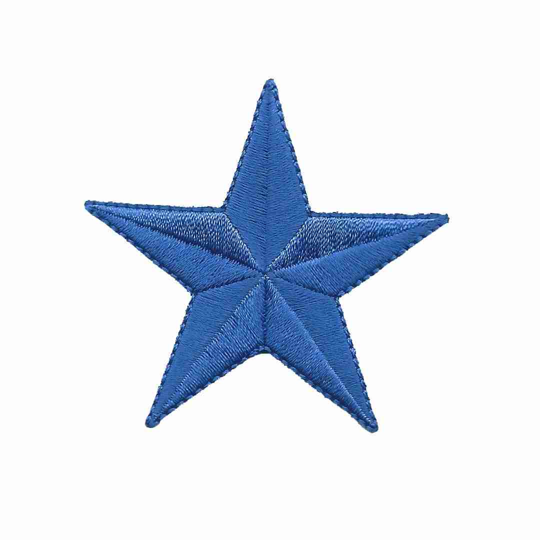 royal-blue-star-patches-iron-on-patch