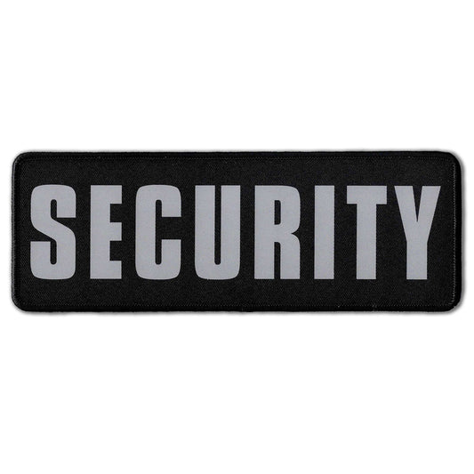 A Sheriff Patch - Ultra Reflective Hook and Loop Patch for Tactical Vest logo on a white background.