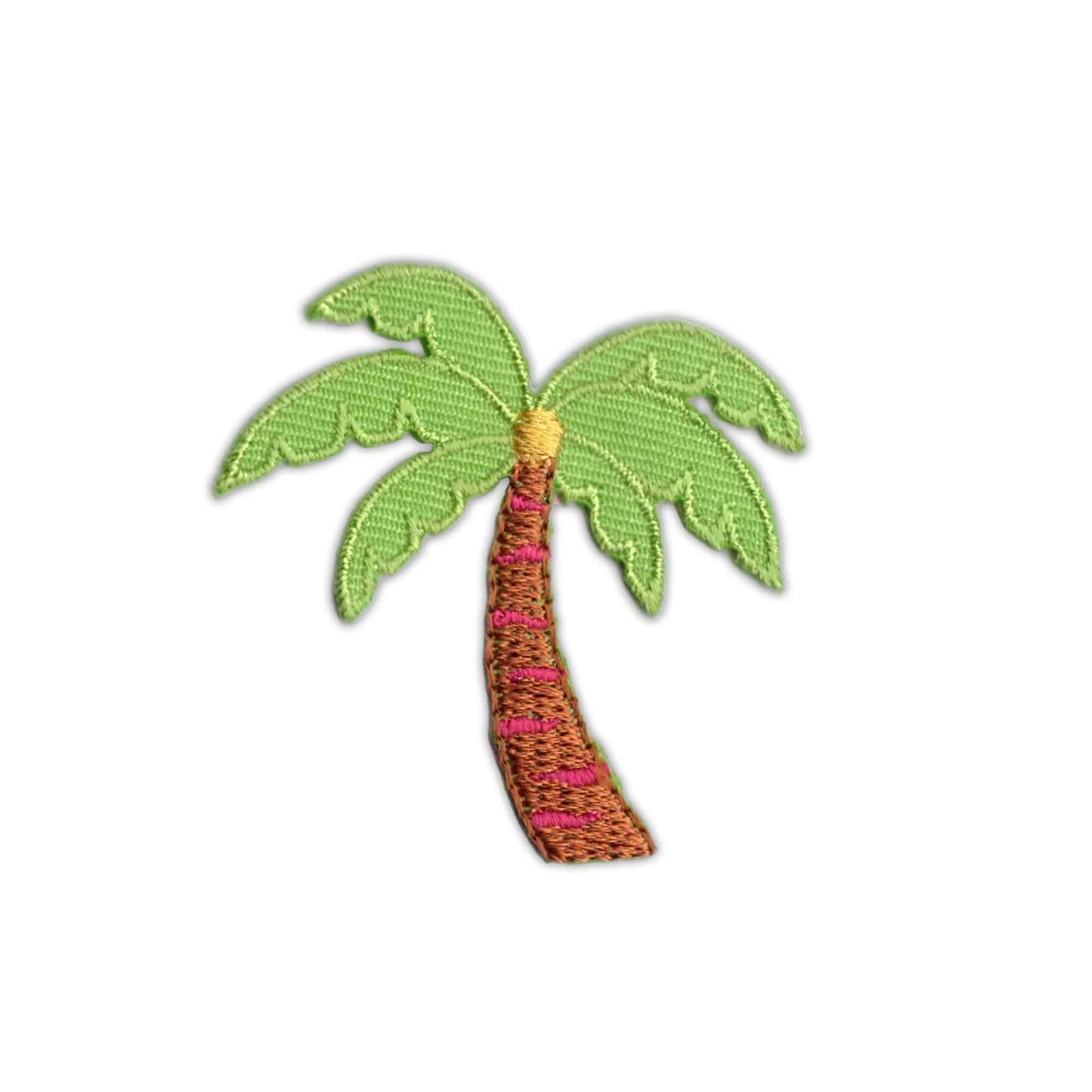 Medium Palm Tree with Coconut Iron On Patch